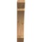 Ekena Millwork Thorton Slat Rough Sawn Bracket, Western Red Cedar, 4"W x 16"D x 24"H BKT04X16X24THR06RWR - alternate 2